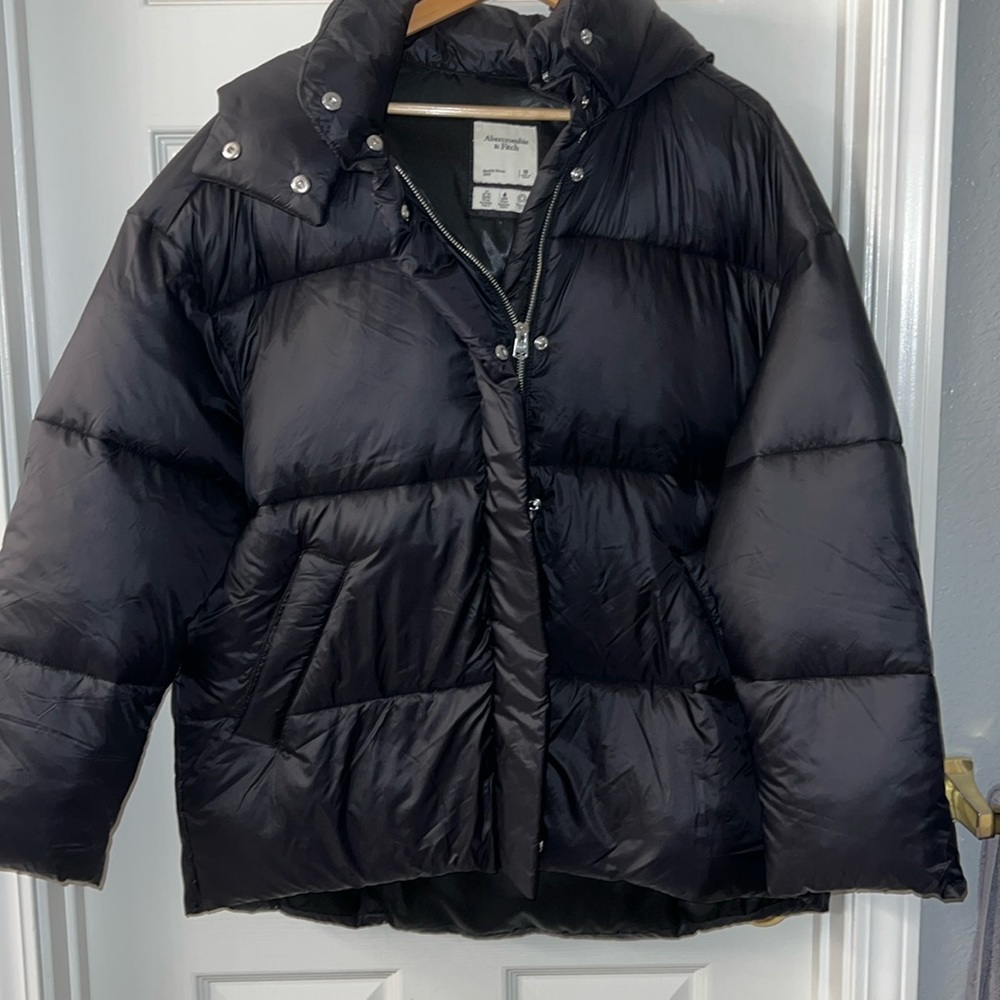 abercrombie and fitch puffer jacket
